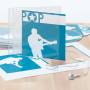 Herma - HERMA CD inlay card for slim cases A4 121x242 mm white cardboard perforated non-adhesive 25 pcs.