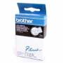 Brother - Schriftbandkassette Brother 12mm farblos/schwarz TC101