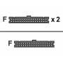Supermicro - Floppy Cable - 3-connector (CBL-0022L)