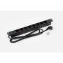Triton - RAB-PD-X02-A1 - Steckdosenleiste (Rack - einbaufhig) - Wechselstrom 230 V - Eingabe, Eingang DIN - Ausgangsbuchsen: 8 - 1U