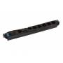 Triton - RAB-PD-X08-A1 - Stromverteiler (Rack - einbaufhig) - Ausgangsbuchsen: 8 - 1U - 48,3 cm (19) - RAL 9005 (RAB-PD-X08-A1)
