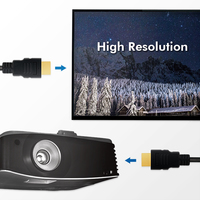 Logilink Hdmi-kabel Ultra High Speed A -> A St/ st 1, 0m Black 3