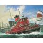 Revell - Harbour Tug Boat - 1:108 - Schubschiff (Schleppschiff) - Harbour Tug - Montagesatz - Harbour Tug - Zwischen (05207)