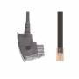E & P - e+p T 180/3 3m Schwarz Telefonkabel (T180/3)