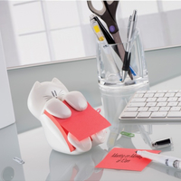 3m Post-it - Dispenser Gatto + Ricarica Di Fogliet 2