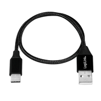 Logilink Usb-stecker Usb 2.0 Zu Usb-c 1, 0m 1