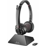 Hp Poly - HP POLY Poly Savi 8220 UC Microsoft Teams Certified DECT 1880-1900 MHz USB-A Headset EMEA - INTL English Loc Euro plug (209214-0