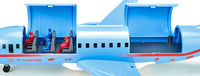 Sieper Gmbh [toys/ spielzeug] Siku 5402 Verkehrsflugzeug Mit 5