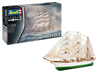 Revell 05432 Gorch Fock Schiffsmodell Bausatz 1:350 (05432) 1