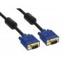 Inline - InLine Premium - VGA-Kabel - 15-polig HD D-Sub (HD-15) ohne Pin 9 (M) - 15-polig HD D-Sub (HD-15) ohne Pin 9 (M) - 5,0m - geform