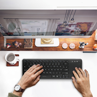 Logilink Tastatur Wireless Mit Touchpad, 2, 4 Ghz, Schwarz 5