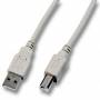 Efb - USB2.0 Anschlusskabel A-B,St.-St.,1m,grau,Classic