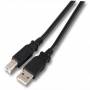 Efb-elektronik - USB2.0 Anschlusskabel A-B,St.-St.,5m,schwarz,Classic