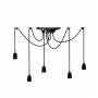 Segula - Segula Phoenix suspension lighting Flexible mount Black E27 A,A+,A++,B,C,D,E
