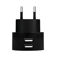 Logilink Usb Wall Charger 2port, Fast Charging 10.5w, Schwarz 1