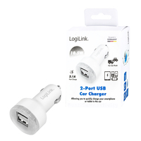 Logilink - Auto-netzteil - 10. 5 Watt - Fast Charge - 2 Ausga 4