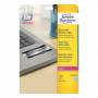 Avery Zweckform - Zweckform Typenschild-Etiketten L6013-20, 210 x 297 mm, 20 Etiketten, silber Wetterfeste silberne Etiketten aus hochwertiger Pol