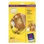 Avery Zweckform - CD/DVD Labels - CD/DVD-Etiketten - wei - 117 mm rund 50 Etikett(en) (25 Bogen x 2) (L6043-25)