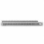 Rutenbeck - Modultrger fr 24 UM-real.Cat.6a Anschlussbuchsen, 48,30cm (19), hellgrau RAL 7035 Zum Aufbau eines Patchfeldes mit 