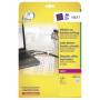 Avery - L7950 - Glnzende Etiketten aus Polyesterfolie - wei - 60 x 40 mm - 24 Etikett(en) (1 Bogen x 24) (L7950-20)