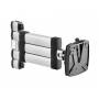 Novus - 968+0119+000 - Flat panel mount arm - 10 kg - 75 x 75,100 x 100 mm - Aluminium - Anthrazit - Silber (968+0119+000)