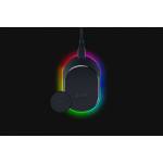 Razer - Mouse Dock Pro + Wireless Charging Puck, Kabellose Maus- Ladestation, RGB-Beleuchtung (RZ81-01990100-B3M1)