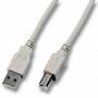 Efb - USB2.0 Anschlusskabel A-B,St.-St.,1.8m,grau,Classic