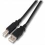Efb-elektronik - USB2.0 Anschlusskabel A-B, St.-St., 5,0m, grau, Classic Hersteller: EFB Elektronik (K5255.5)