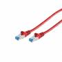 No-name - Patchkabel CAT6a RJ45 S/FTP PiMF 1m Rot