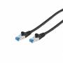 No-name - Patchkabel CAT6a RJ45 S/FTP PiMF 5m Schwarz