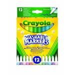 Crayola - Crayola 58-6671 - 12 Pennarelli Punta Fine Super Lavabili