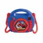 Boomboxes - Rcdk100spspiderman Portable Cd Player With 2 Sing Along Microphones