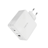 Logilink Pa0281 Usb Wall Charger, 2port, Usb-af & Usb-cf, 10 2