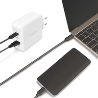 Logilink Pa0281 Usb Wall Charger, 2port, Usb-af & Usb-cf, 10 5