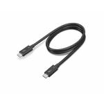 Lenovo - - Thunderbolt-Kabel - 24 pin USB-C (M) zu 24 pin USB-C (M) - Thunderbolt 4 - 70cm - Support von 8K 60 Hz, Support von 4K 60 Hz -