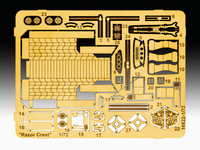 Revell 06788 Star Wars The Mandalorian: Razor Crest Platinum 18
