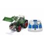 Siku - CONTROL32 Fendt 933 Vario mit Frontlader und Bluetooth-Fernsteuermodul, RC