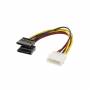 Shiverpeaks - shiverpeaks -BASIC-S--Power Adapter, 4-pol. 5.25 Powerstecker auf 2x 15-pol. S-ATA, 0,13m (BS78233-HQ)
