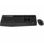 Logitech - Logitech MK345 RF Wireless Czech Black