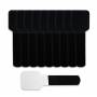 Label-the-cable - LTC Kletthalter Wall 10er Set selbstklebend Schwarz