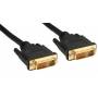 Inline - INLINE DVI-D Kabel PREMIUM 5m InLine DVI-D Kabel PREMIUM vergoldete Stecker Dual Link digital 24+1 St/St schwarz 5m (17775P)
