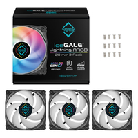 Iceberg Thermal Icegale Argb Gen2.0 -120 Mm Black (3er Pack) 5