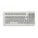 Cherry - G80-1800 GREY G80-1800 Small dimensions and top performance! (G80-1800LPCES-0) [DE-Version, German Keyboard]