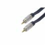 Shiverpeaks - shiverpeaks sp-PROFESSIONAL Audio-Kabel 1,5 m 3.5mm Blau - Chrom (SP30812)