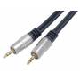 Shiverpeaks - shiverpeaks sp-PROFESSIONAL Audio-Kabel 10 m 3.5mm Blau - Chrom (SP30812-10)