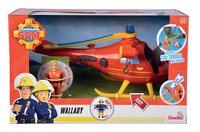 Sam Il Pompiere: Elicottero Wallaby Con Personaggio Tom 8