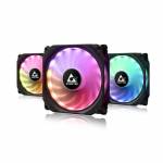 Chieftec - Chieftec Lfter 120mm TORNADO CF-3012-RGB(3er Set/inkl.Cont)