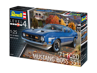Revell 07699 71 Mustang Boss 351 Automodell Bausatz 1:25 (07 4