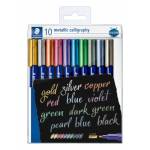 Staedtler - Marker Metallic calligraphy 10 St.im Etui, 2.8mm