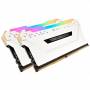 Corsair - Corsair Vengeance CMW16GX4M2C3600C18W 16GB DDR4 3600MHz memory module